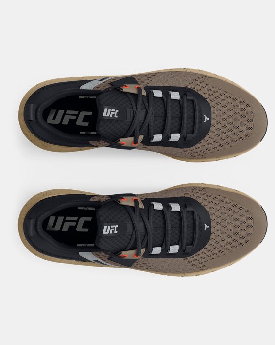Unisex Project Rock BSR 4 UFC Training Shoes in Brown image number 2